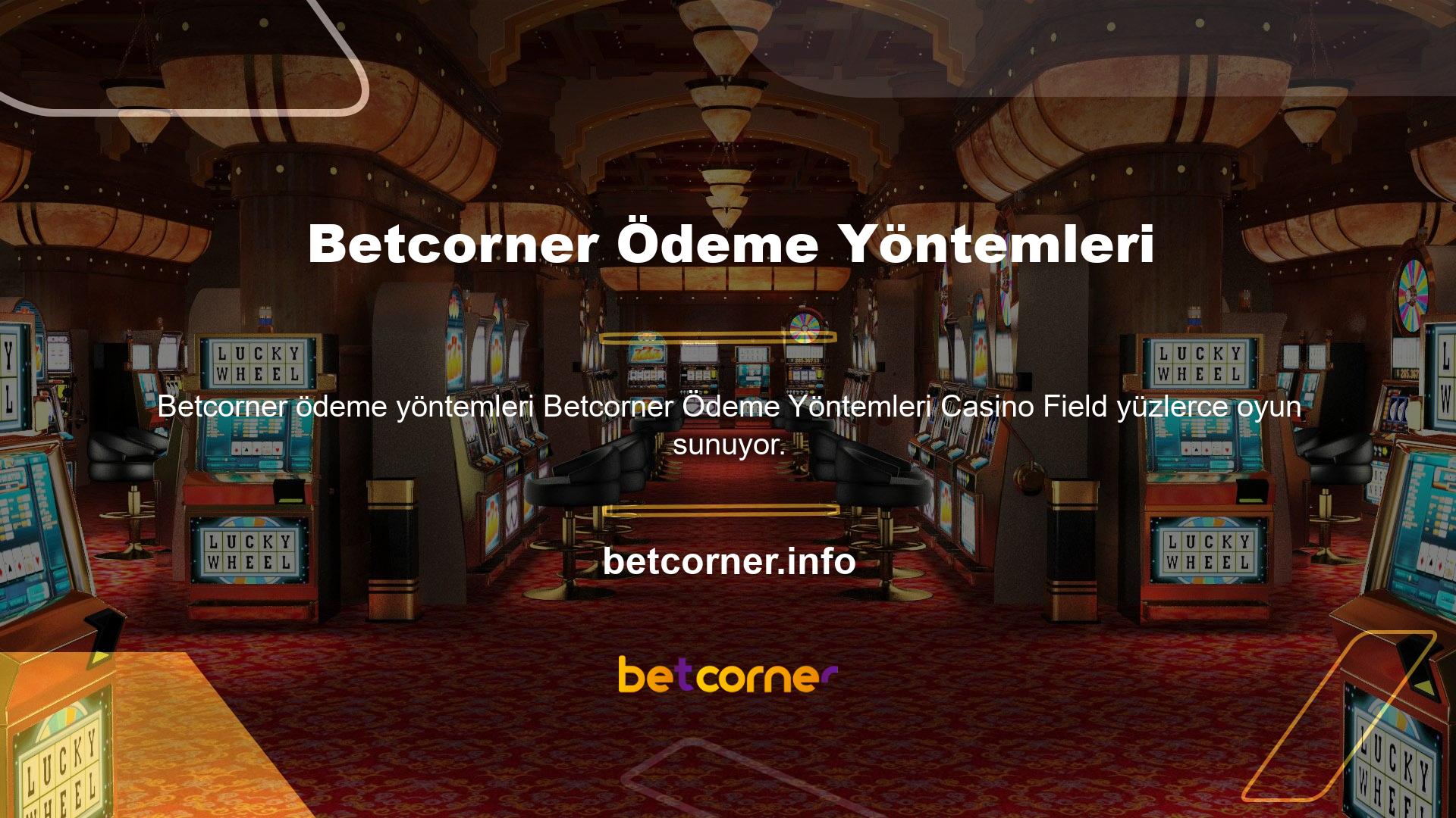 Betcorner insanların sevdiği en iyi canlı casino oyunlarını oynamanıza izin verir